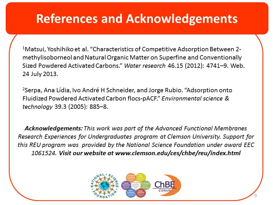 References and Acknowledgements